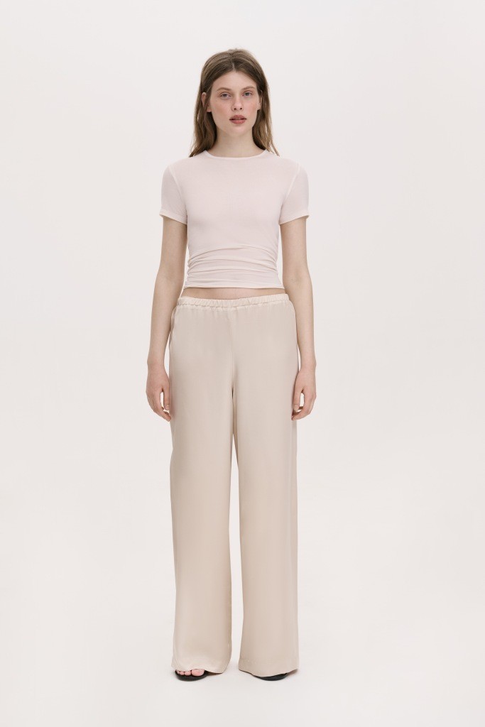 САТИНОВІ ШТАНИ ПРЯМОГО КРОЮ 1236-1 зображення